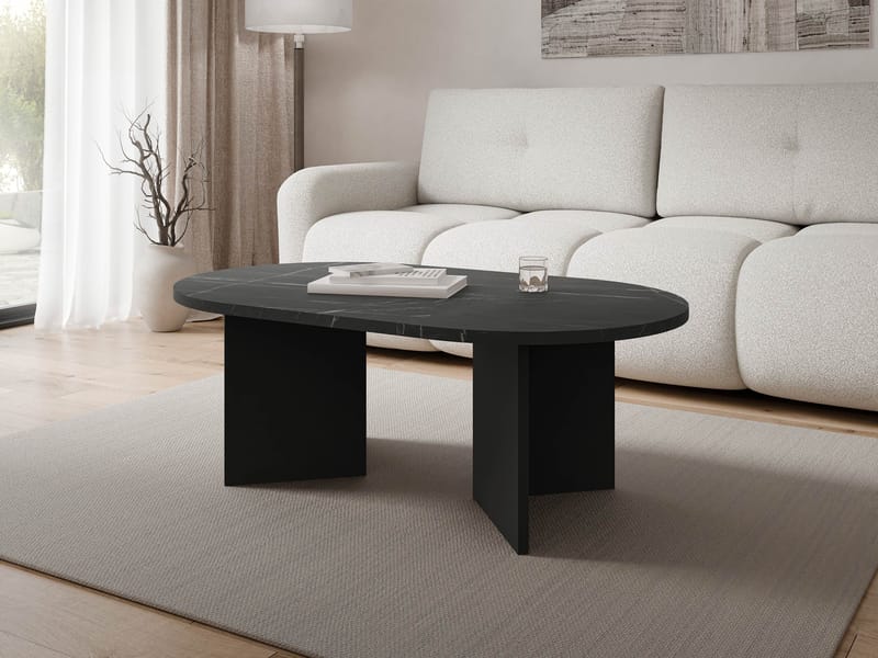 Zyleron Soffbord 110 cm - Svart - Möbler - Vardagsrum - Soffbord & vardagsrumsbord - Soffbord