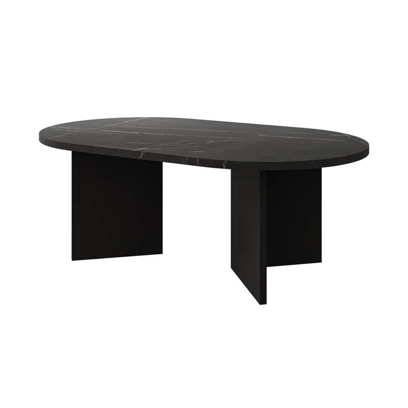 Zyleron Soffbord 110 cm, Svart