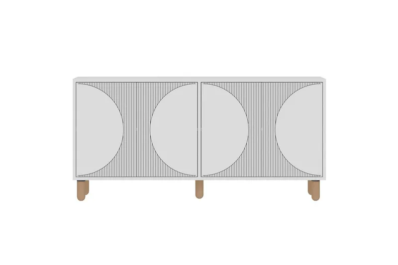 Zyric Konsollbord 150 cm, Vit