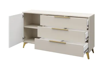 Vemdalen Möbelset För Vardagsrum - Sand beige - Möbler - Vardagsrum - Möbelset för vardagsrum