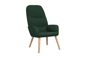 Vilstol mörkgrön tyg