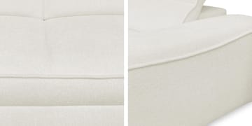 Vitoran 3-sits Bäddsoffa med Divan Vänstervänd - Beige - Möbler - Vardagsrum - Bäddsoffor