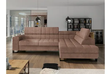 Warwick Bäddsoffa m. Schäslong 3-sits