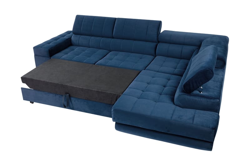 Warwick Bäddsoffa m. Schäslong 3-sits - Mörkgrå - Möbler - Vardagsrum - Bäddsoffor