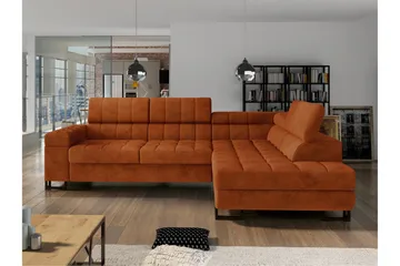 Warwick Bäddsoffa m. Schäslong 3-sits