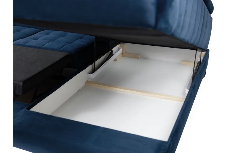 Warwick Bäddsoffa m. Schäslong 3-sits - Svart/Brun - Möbler - Vardagsrum - Bäddsoffor