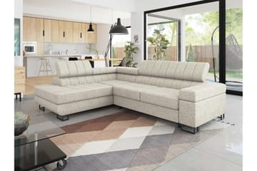 Warwick Bäddsoffa med Schäslong 3-sits - Beige - Möbler - Vardagsrum - Bäddsoffor