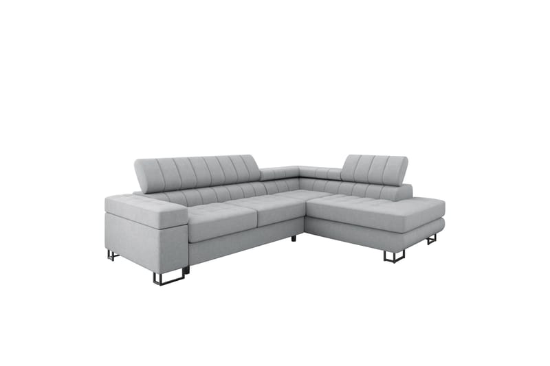 Warwick Bäddsoffa med Schäslong 3-sits, Grå