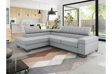 Warwick Bäddsoffa med Schäslong 3-sits - Grå - Möbler - Vardagsrum - Bäddsoffor