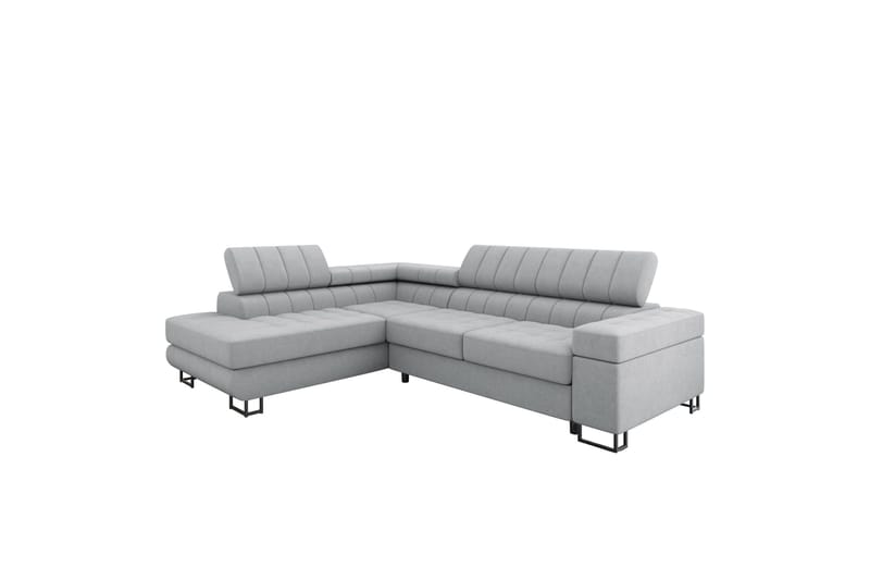 Warwick Bäddsoffa med Schäslong 3-sits, Grå