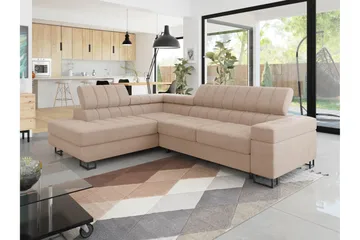 Warwick Bäddsoffa med Schäslong 3-sits - Rosa - Möbler - Vardagsrum - Bäddsoffor
