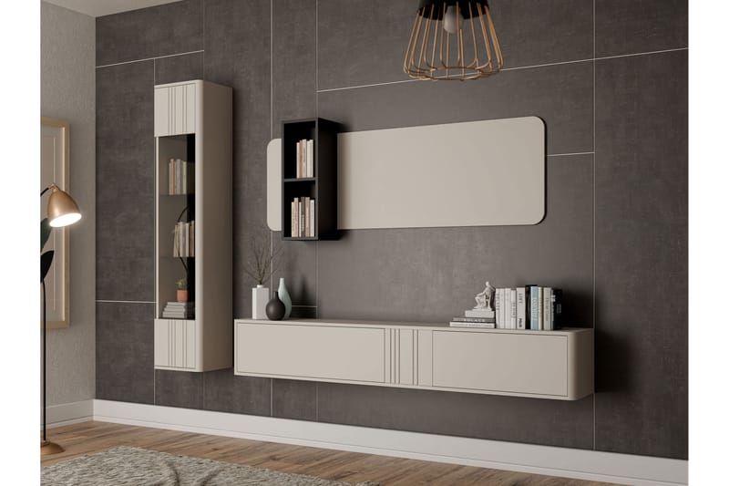 Zalricus Möbelset För Vardagsrum - Beige - Möbler - Vardagsrum - Möbelset för vardagsrum