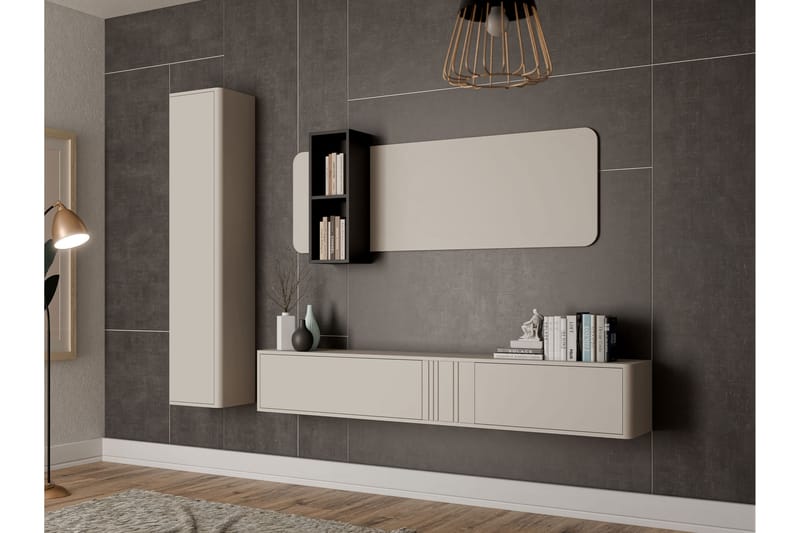 Zalricus Möbelset För Vardagsrum - Beige - Möbler - Vardagsrum - Möbelset för vardagsrum