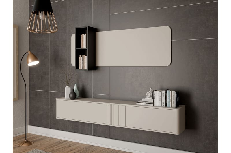 Zalricus Möbelset För Vardagsrum - Beige - Möbler - Vardagsrum - Möbelset för vardagsrum