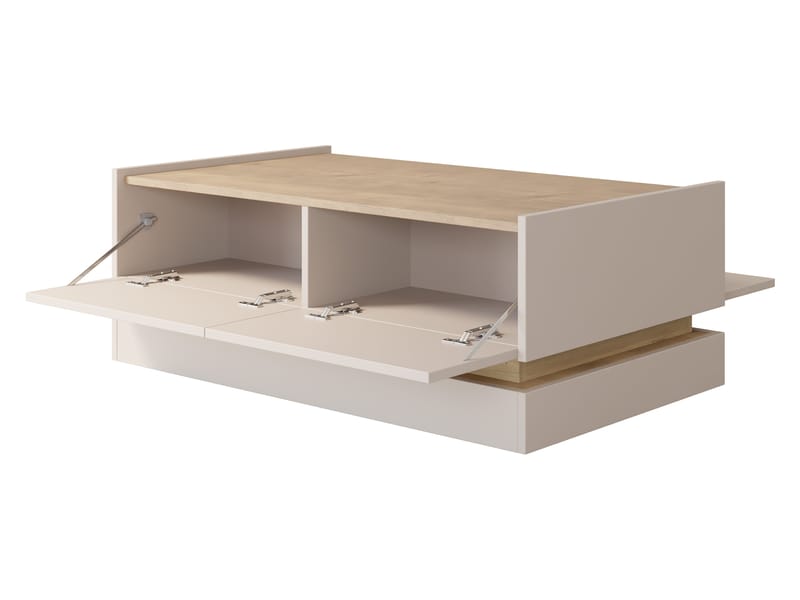 Zelric Möbelset För Vardagsrum - Beige - Möbler - Vardagsrum - Möbelset för vardagsrum