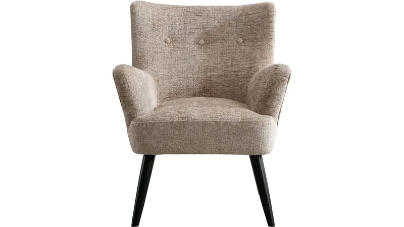 Zevani Fåtölj i bouclet - Biscuit Cream - Möbler - Vardagsrum - Fåtöljer