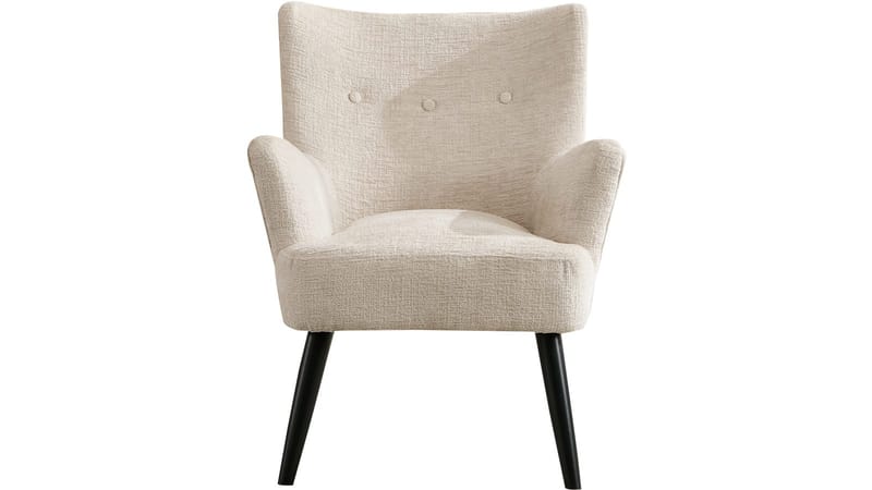 Zevani Fåtölj i bouclet - Cream - Möbler - Vardagsrum - Fåtöljer