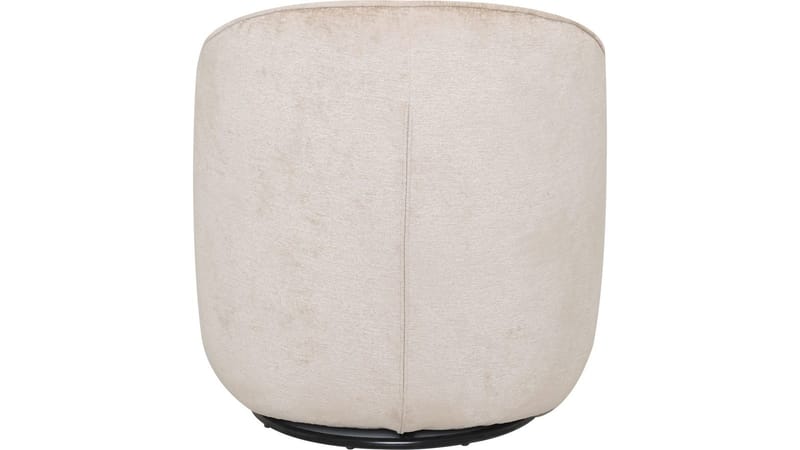 Zorevi Fåtölj med snurrfunktion i tyg - Beige - Möbler - Vardagsrum - Fåtöljer