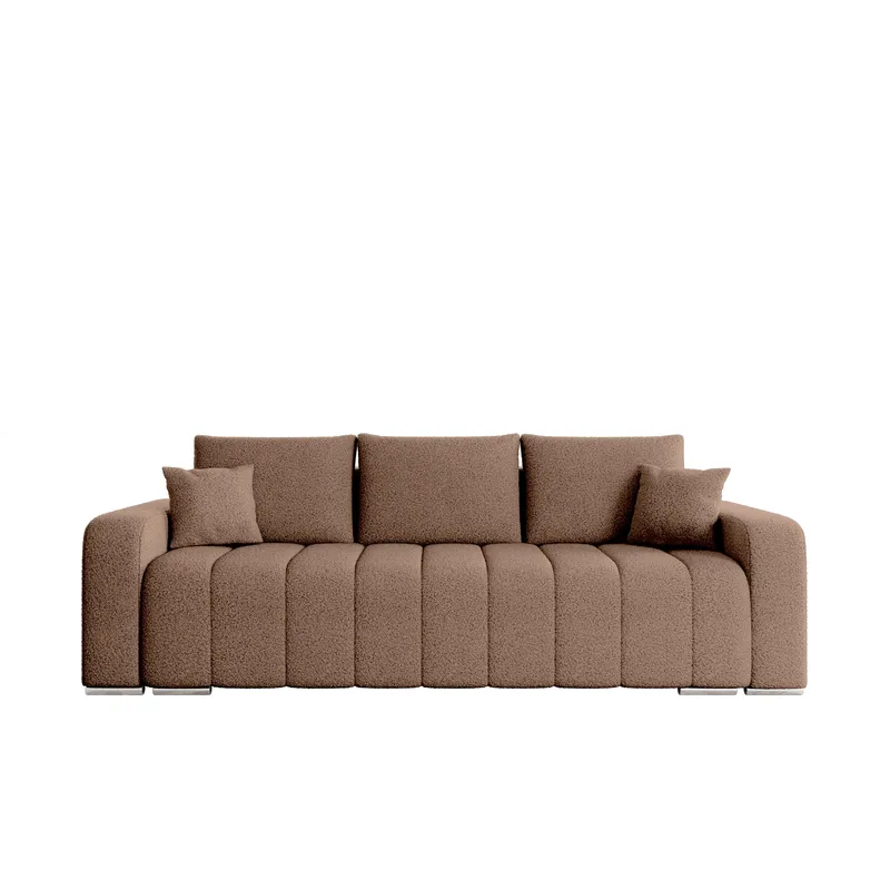 Zulueta 3-sits Bäddsoffa - brun - Möbler - Vardagsrum - Bäddsoffor