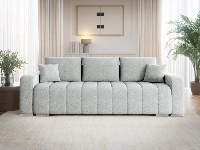 Zulueta 3-sits Bäddsoffa - grå - Möbler - Vardagsrum - Bäddsoffor