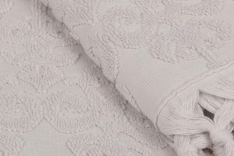 aheser Handduk 50x90 cm 2-pack - Grålila - Textilier & mattor - Badrumstextilier - Handduk