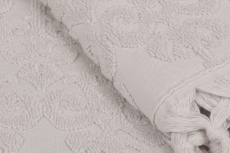 aheser Handduk 50x90 cm 2-pack - Grålila - Textilier & mattor - Badrumstextilier - Handduk