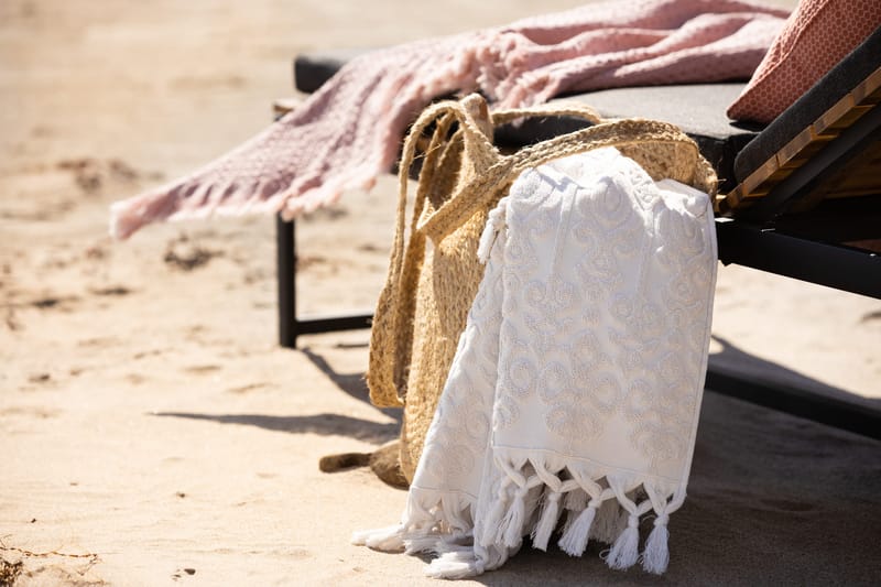 aheser Handduk 50x90 cm 2-pack - Grålila - Textilier & mattor - Badrumstextilier - Handduk