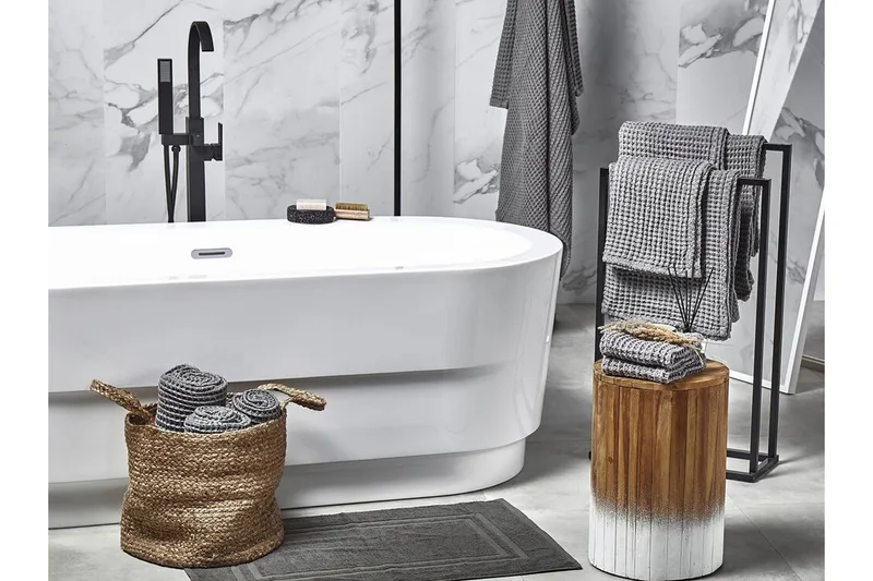 Areora Handduksset 11-pack - Grå - Textilier & mattor - Badrumstextilier - Handduk