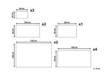 Areora Handduksset 11-pack - Grå - Textilier & mattor - Badrumstextilier