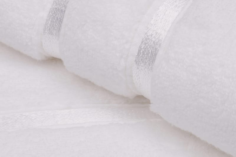 Ashburton Handduk 2-pack - Vit - Textilier & mattor - Badrumstextilier - Handduk
