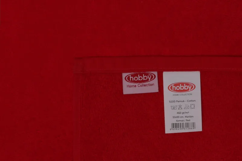 Ashburton Handduk 4-pack - Röd/Grå/Turkos/Blå - Textilier & mattor - Badrumstextilier - Handduk