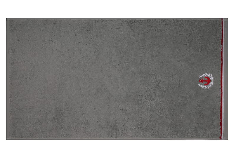 DENBIGH Badhandduk 2-pack Grå - Textilier & mattor - Badrumstextilier - Badlakan & badhandduk