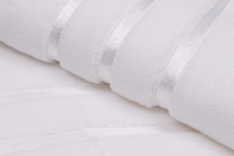 DENBIGH Badhandduk 2-pack Vit - Textilier & mattor - Badrumstextilier - Badlakan & badhandduk