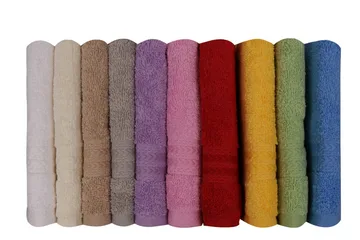 Handduk set 30x50 cm 10-pack - Flerfärgad - Textilier & mattor - Badrumstextilier - Badlakan & badhandduk