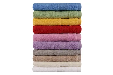 Handduk set 30x50 cm 10-pack - Flerfärgad - Textilier & mattor - Badrumstextilier - Badlakan & badhandduk