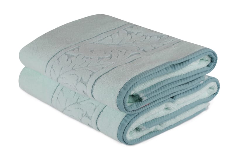 HOBBY Badhandduk 70x140 2-pack Mint - Textilier & mattor - Badrumstextilier - Badlakan & badhandduk