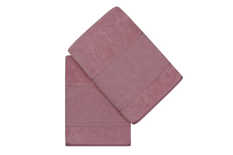 HOBBY Badhandduk 70x140 2-pack Rosa - Textilier & mattor - Badrumstextilier - Badlakan & badhandduk