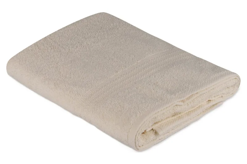 Hobby Badhandduk 70x140 cm - Creme - Textilier & mattor - Badrumstextilier - Badlakan & badhandduk