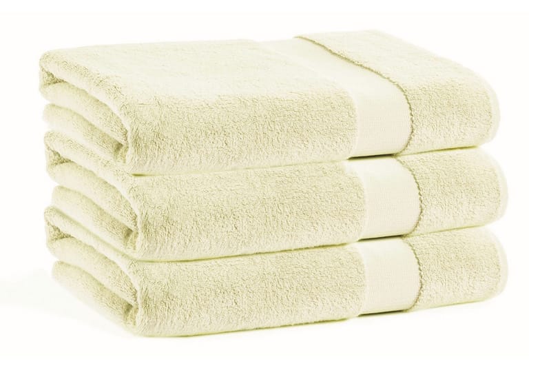 Morghyn Badhandduk - Kräm - Textilier & mattor - Badrumstextilier - Badlakan & badhandduk