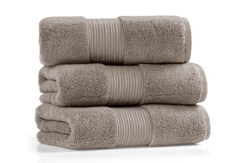 Morghyn Badhandduk - Varmgrå - Textilier & mattor - Badrumstextilier - Badlakan & badhandduk