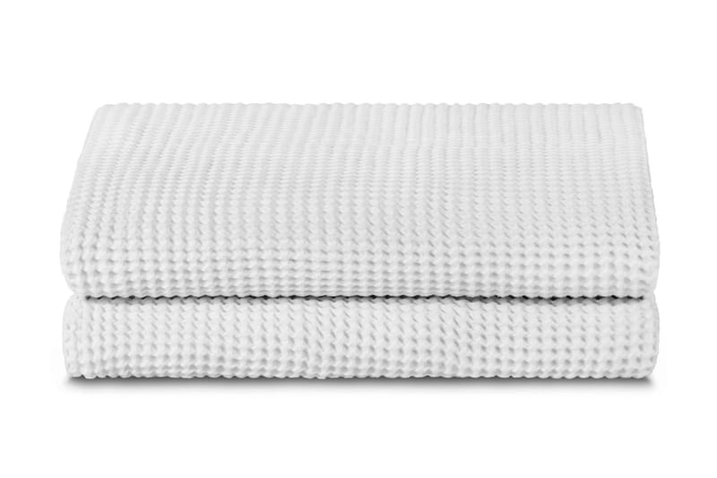 Morghyn Badhandduk - Vit - Textilier & mattor - Badrumstextilier - Badlakan & badhandduk