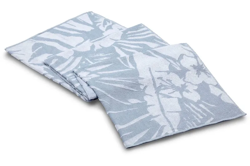 Morghyn Strandhandduk - Blå - Textilier & mattor - Badrumstextilier - Badlakan & badhandduk