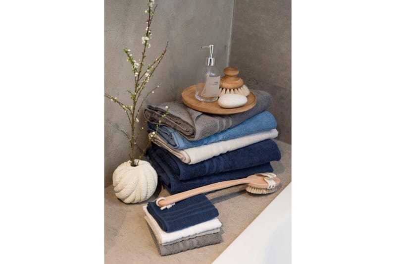 Badlakan Basic Frotté - Grå - Textilier & mattor - Badrumstextilier - Badlakan & badhandduk