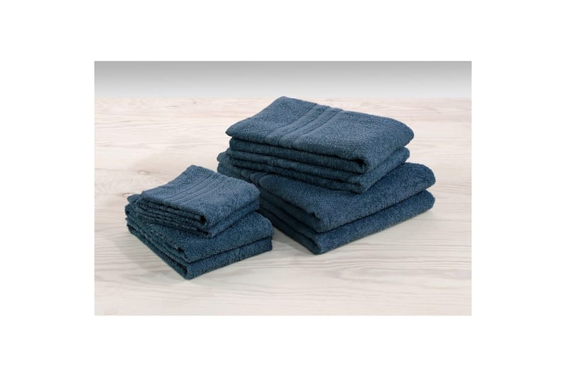 Badlakan Basic Frotté - Marinblå - Textilier & mattor - Badrumstextilier - Badlakan & badhandduk
