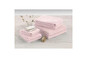 Badlakan Basic Frotté - Rosa - Textilier & mattor - Badrumstextilier - Badlakan & badhandduk