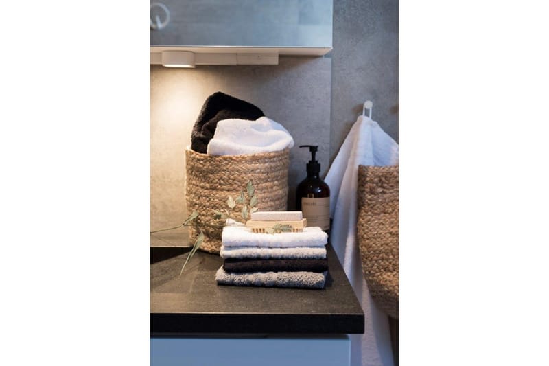 Badlakan Basic Frotté - Svart - Textilier & mattor - Badrumstextilier - Badlakan & badhandduk