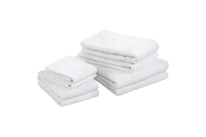 Badlakan Basic Frotté - Vit - Textilier & mattor - Badrumstextilier - Badlakan & badhandduk