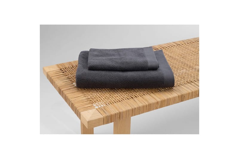 Badlakan Enzo Frotté 90 x 150 cm - Blå - Textilier & mattor - Badrumstextilier - Handduk