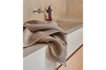 Badlakan Haze Frotté 90 x 150 cm - Brun - Textilier & mattor - Badrumstextilier - Badlakan & badhandduk