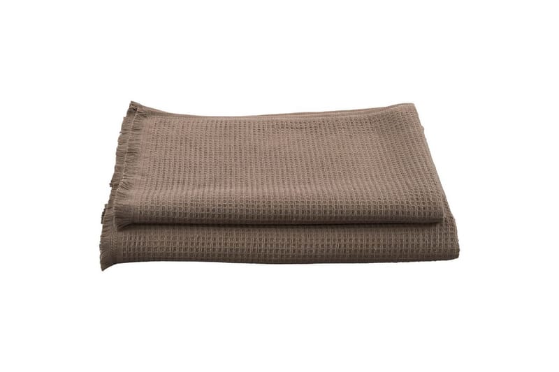 Badlakan Haze Frotté 90 x 150 cm - Brun - Textilier & mattor - Badrumstextilier - Badlakan & badhandduk